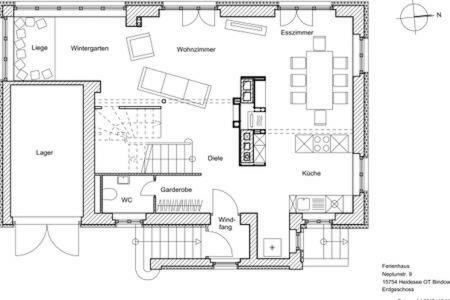 Ferienhaus Bindow Heidesee Eksteriør billede