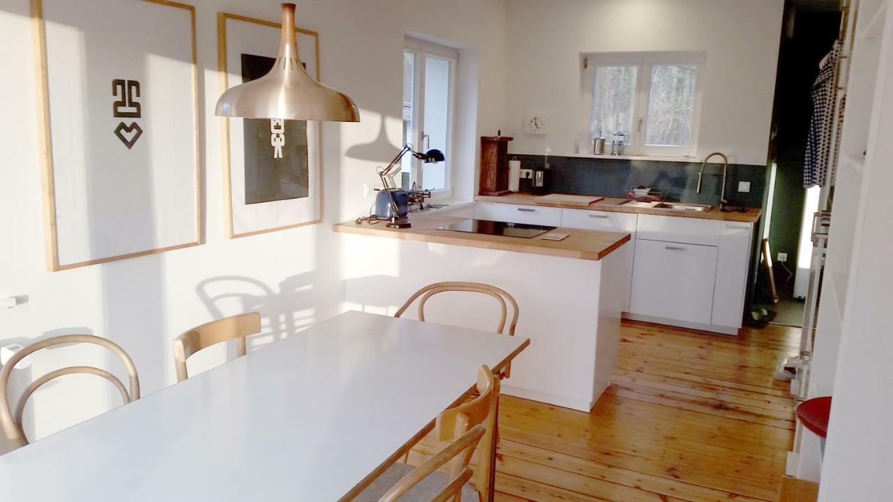 Ferienhaus Bindow Heidesee Eksteriør billede